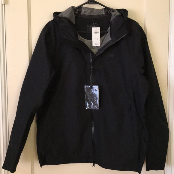 abercrombie rain jacket